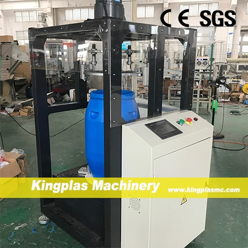 Kingplas Production Line Bottle Mouth Cutting Machine for Plastic Barrel