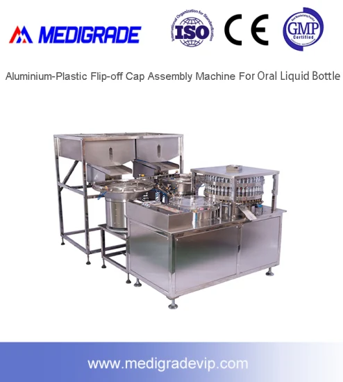 Automatic Flip off Cap Assembly Machine Plastic Cap Compression Machine